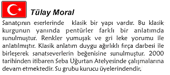 Biography Tulay Moral Turkish