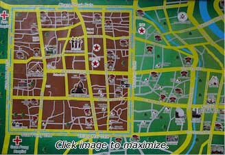 city map of Chiangmai